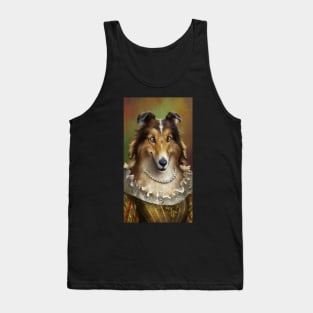 A collie who liked cannabis Tank Top